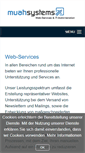 Mobile Screenshot of muahsystems.de